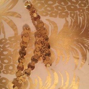 St.John Knit chain gold belt